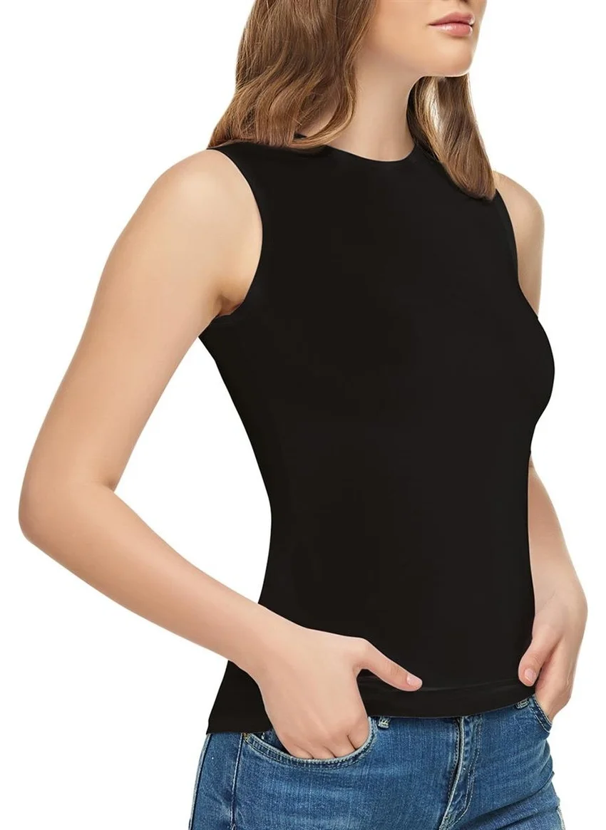 Tutku Passion Elite Lycra Zero Sleeve Women's Undershirt Elt 2201