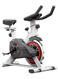 DIGI CORE Indoor Cycling Bike Brake Pad Stationary Bike With Tablet Mount & Comfortable Seat Cushion Adjustable Height Adjustable Saddle Spin Bike Fitness Bike Exercise Bike Exercise Machine 
