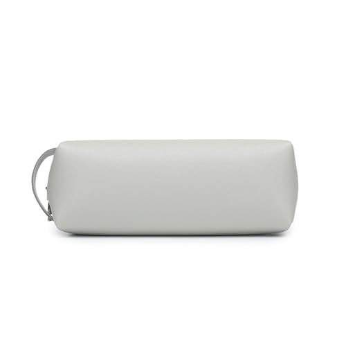 YONBEN Pencil Case Soft School Pencil Pouch Bag for Easy Carry Stylish and Durable GrayFaux leather - Image 1