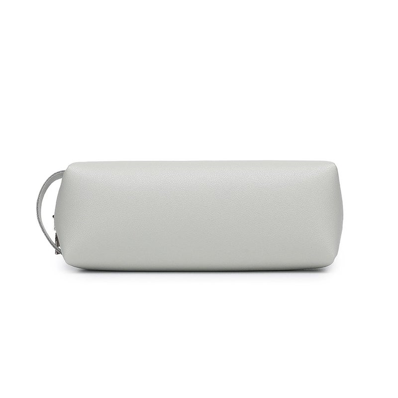 YONBEN Pencil Case Soft School Pencil Pouch Bag for Easy Carry Stylish and Durable GrayFaux leather - Image 2