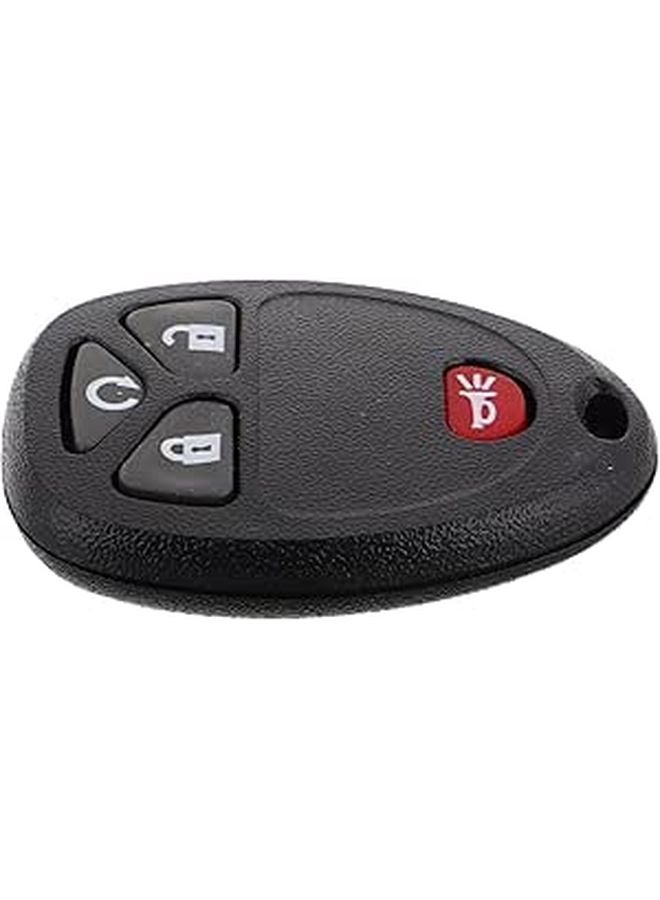 Black Car Key Fob Cover Protective Case Compatible with SUV and Sedan Remote Controls - Image 1