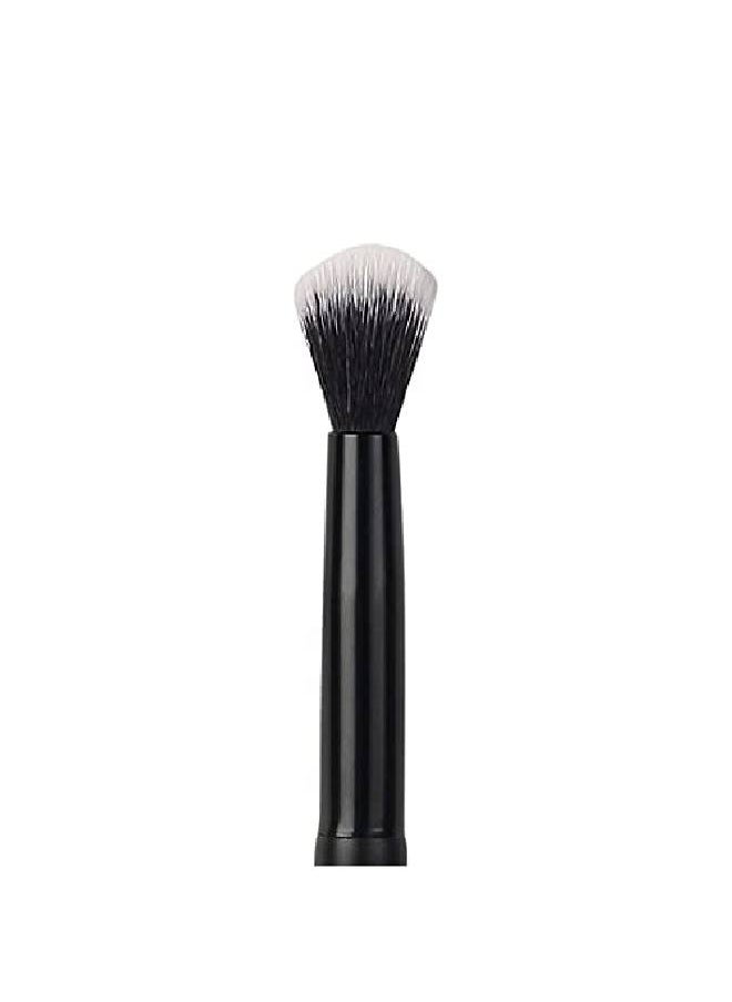 SUGAR Cosmetics - Blend Trend 413 Flat + Round Xl Dual Eyeshadow Brush (Flat And Extra Round Tip) Synthetic Bristles And Wooden Handle - Image 1