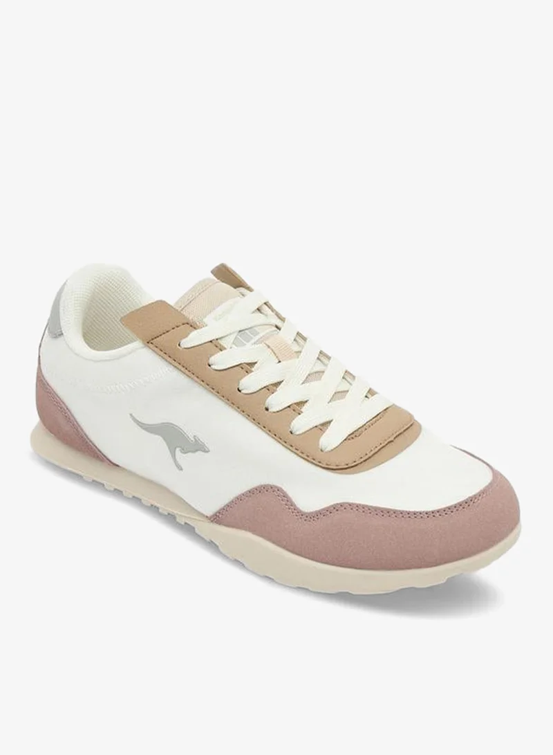 Kangaroos Women Logo Print Lace-Up Sports Shoes