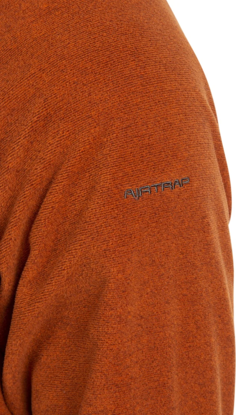 Trespass Orange Men's Stand-Up Collar Fleece Sweatshirt MAFLMFN20001