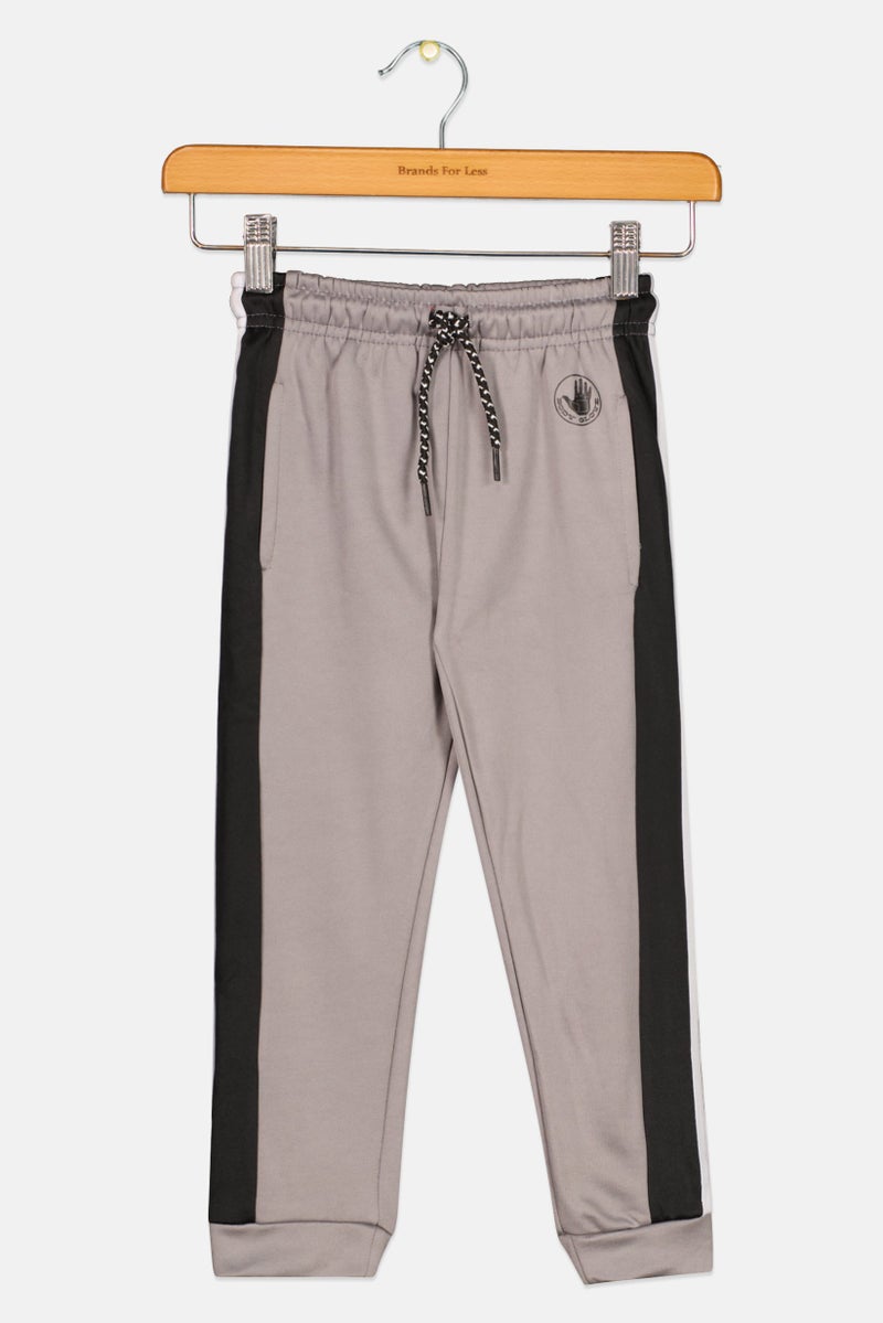 Body Glove سروال رياضي للأطفال الأولاد للياقة البدنية، مجموعة رمادية - Image 1