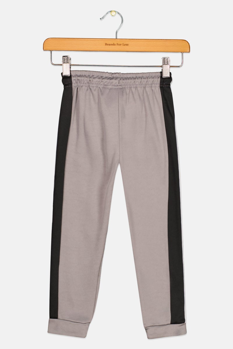 Body Glove سروال رياضي للأطفال الأولاد للياقة البدنية، مجموعة رمادية - Image 2