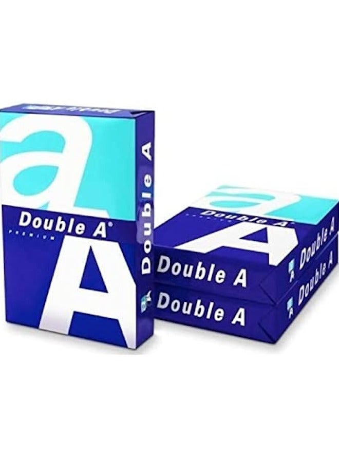 Double A Printer Copy Paper, Size A4, GSM 80, 500 Sheets (Bundle of 3) a4 - Image 2