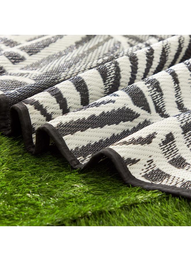 ARLO Ferns Print Round Outdoor Indoor Mat 180X180 Cm - Image 3