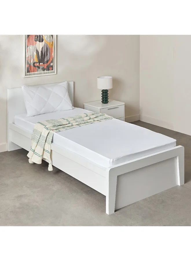 Home Box  Atlanta Waterproof Single Mattress Protector 200 x 33 x 90 cm  | Best Price UAE