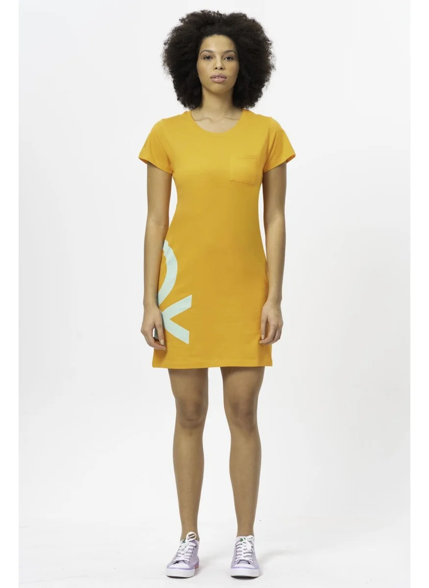 يونايتد كولورز أوف بينتيون BNT-W20404 Benetton 71484 Women's Dress