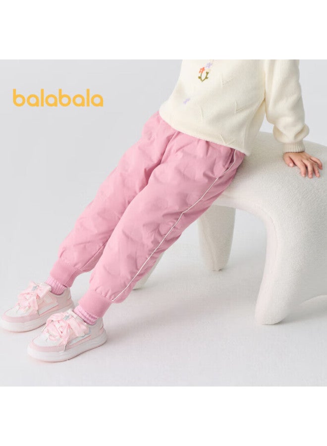 Balabala Balabala Children's Clothing, Boys And Girls Down Pants, Winter Long Pants, Warm Joggers, 208424108203  - Image 4