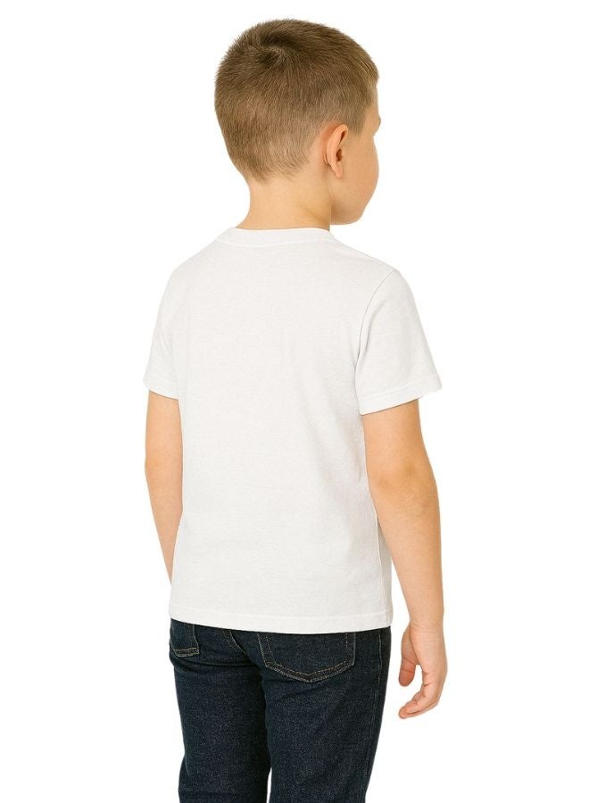 PRINTSHOP4ME Boys Eid Al-Adha Themed Cotton T-Shirt–Round Neck,Short Sleeve,Comfortable Kids Wear For Festive Celebrations  - Image 4