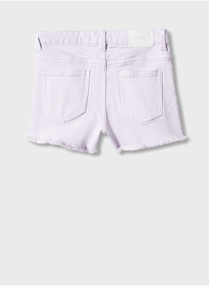 MANGO - Kids Denim Shorts - Image 1