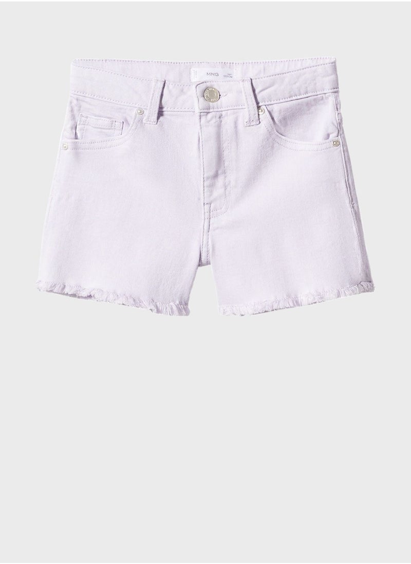MANGO - Kids Denim Shorts - Image 1