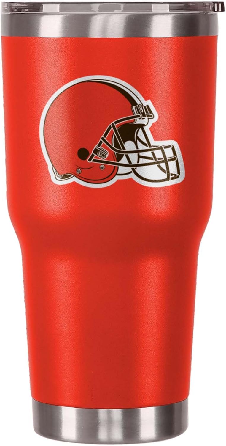 FOCO NFL Team Logo 30oz Insulated Stainless Steel Travel Mug Tumbler - Image 1
