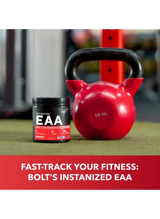 BOLT بولت نوتريشن Eaa 300 جرام، 30 حصة | تسعة أحماض أمينية أساسية مع Bcaa 5000 | مكمل Eaa للرجال والنساء - نكهة التوت الأزرق - مسحوق - Image 5