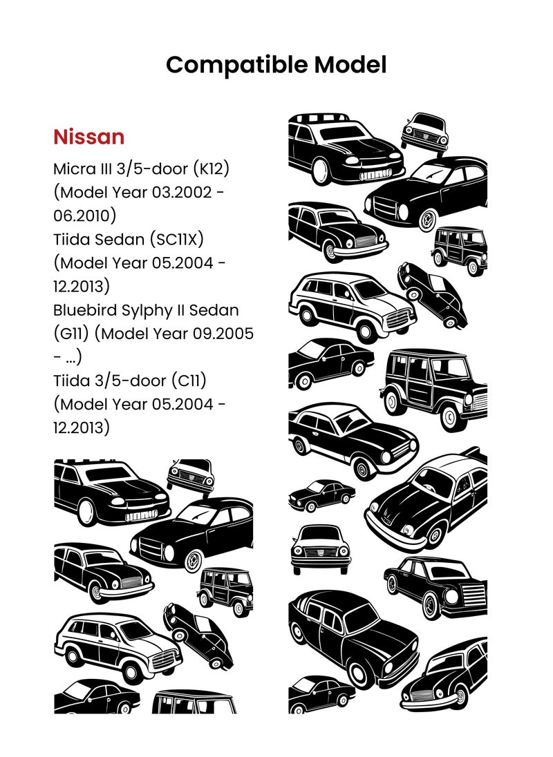 WEMZER INDUSTRIES - WEMZER | Premium Shock Absorber |E6B10-EE90B-WZ|Compatible With: Nissan (Find Fitting Compatibility in Description) - Image 1