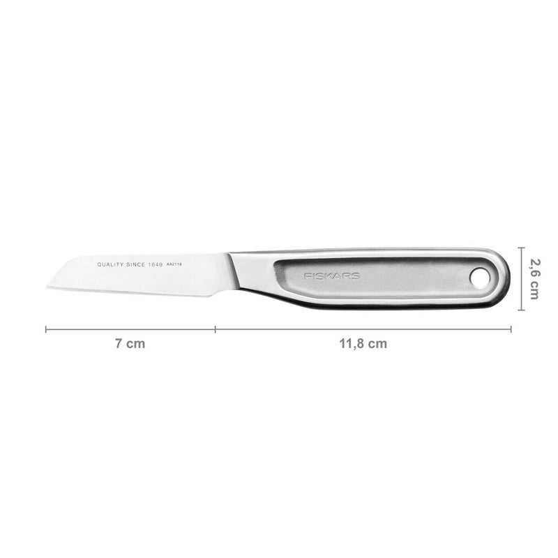FISKARS Stainless Steel All Steel Peeling Knife 7Cm 1062889 - Image 2