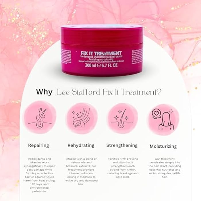 Lee Stafford Breaking Hair Treatment 200 ml - Image 2