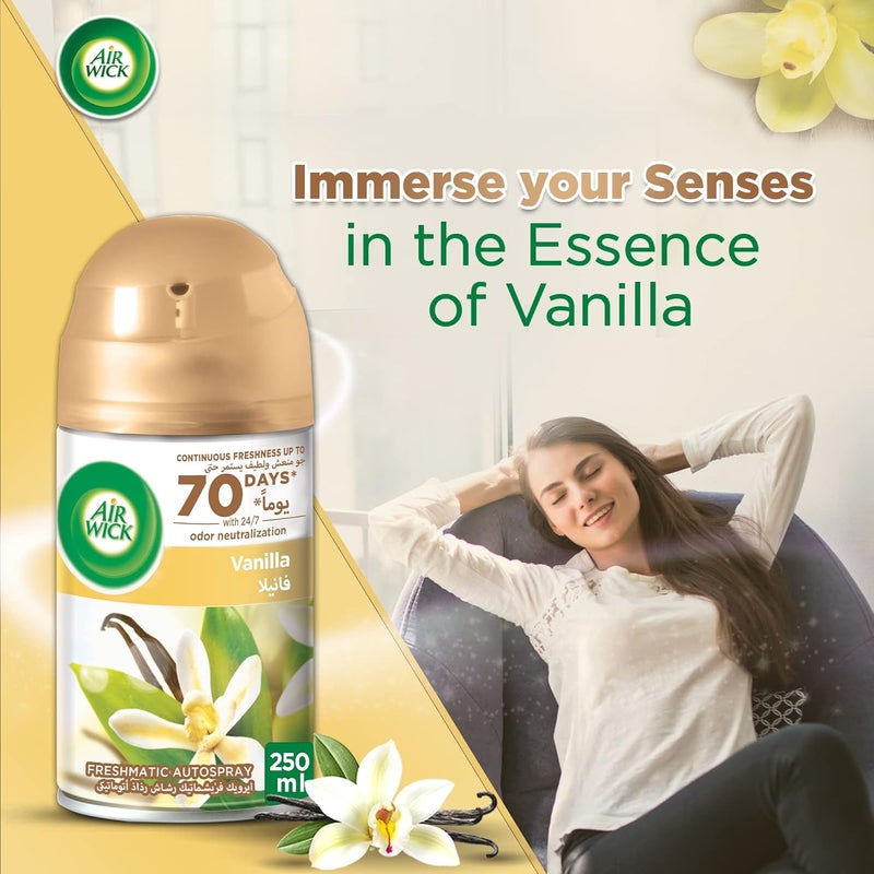 Air Wick Freshmatic Autospray Refill - Vanilla Scent - Image 3