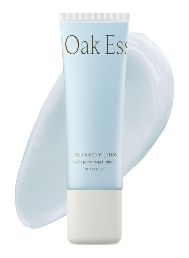 Oak Essentials Luminous Body Lotion, Travel Body Lotion for Women with Blue Tansy, Rose Oil, Shea Butter and Coconut Oil, Lightweight Moisturizer for Dry and Sensitive Skin, 1.33 Fl Oz - Image 1
