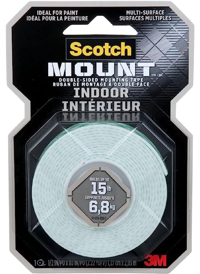 Scotch  - 3M Scotch?®-Mount Double-Sided Mounting Tape-Indoor - Image 1
