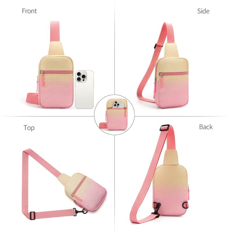 cotmcor Christmas Gifts for 8 9 10 11 12 Year Old Teens Girls Kids Grandkids, Fanny Pack Crossbody Bag Small Sling Belt Bags Purse, Birthday Valentines Day Teen Girl Gifts Trendy Stuff - Image 3