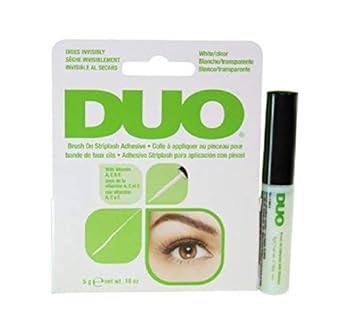Duo BrushOn Adhesive White Clear WVitamins ACE 018oz 3 Pack - Image 2