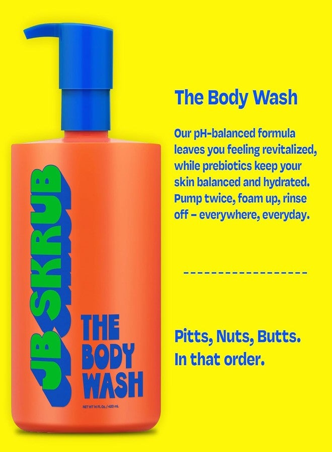 JB SKRUB Foaming Acne Face Wash and Citrus Scented Boys Body Wash Gift Set - Teen,Tween and Kid Skincare Duo - Fight Acne, Conquer Adolescent Funk with Confidence - Image 4