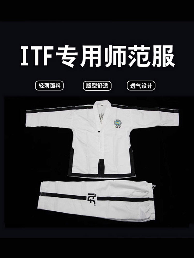Manufacturers Produce Itf Taekwondo Normal Clothing Taekwondo Taekwondo Quality Clothing Karate Judo Martial Arts Competition Training Clothing - Image 2