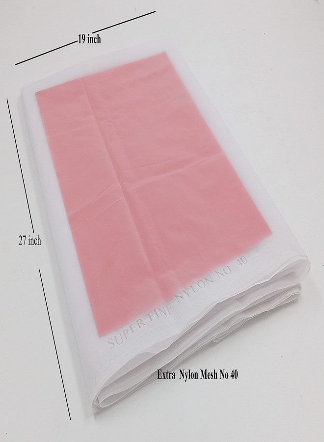 sumikrafts Screen Printing kit: Screen Frame 12x15 with pre Stretched Nylon mesh no 40+ PVC Ink Silver 250gm for Graphic Arts Screen Printing - Image 4