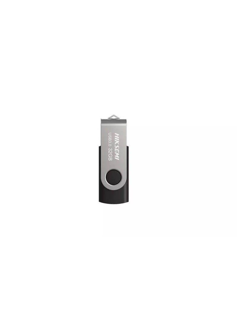 HIKSEMI 32GB Rotary USB flash drive USB 3 Black - Image 1