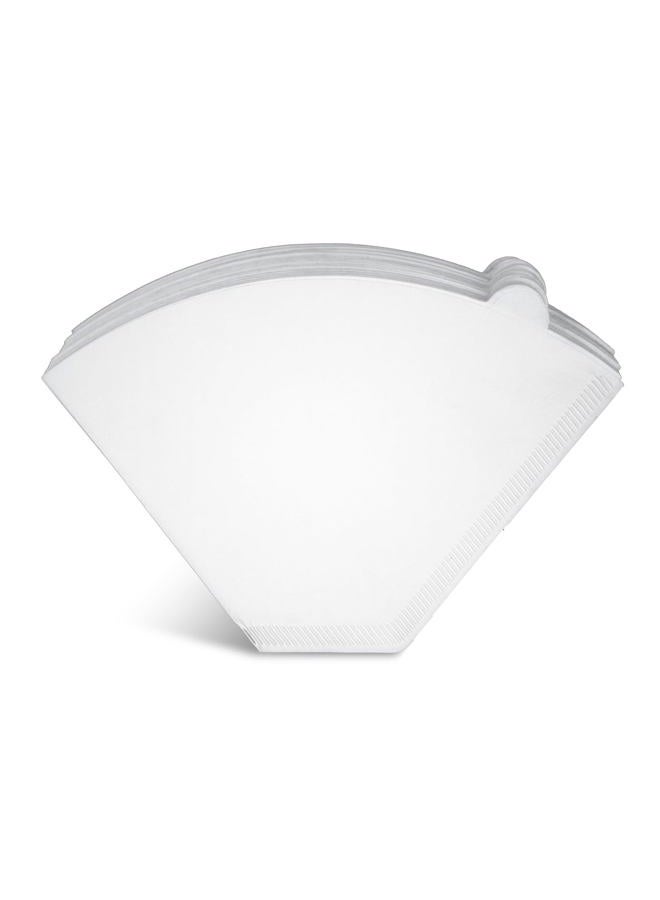 Rinakou 100 Count Cone Coffee Filters, Paper Filter Compatible With Fellow Aiden Cone Shaped Single Serve Basket (Cone Shaped) - Image 1