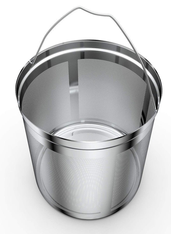 nicelucky فلتر قهوة قابل لإعادة الاستخدام من نوع Kduo، متوافق مع ماكينات تحضير القهوة Keurig K-Duo Essentials وK-Duo Brewers فقط. مصنوع من مواد آمنة غذائيًا (فضي اللون، بدون ملعقة). - Image 1