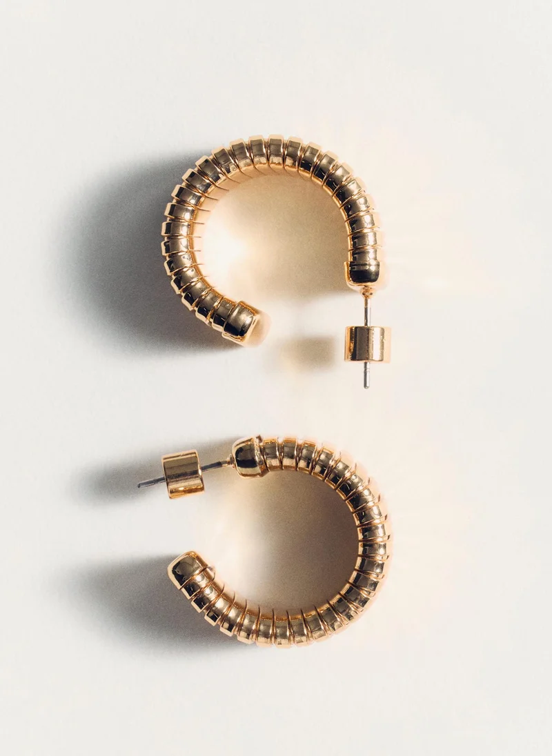 MANGO Lexi Hoop Earrings