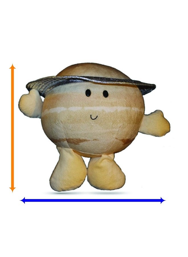 سيليستيال باديز لعبة كوكب ساتورن بادي ساينس علم الفلك الفضائي بنظام شمسي تعليمي من القطيفة على شكل كوكب - Image 2