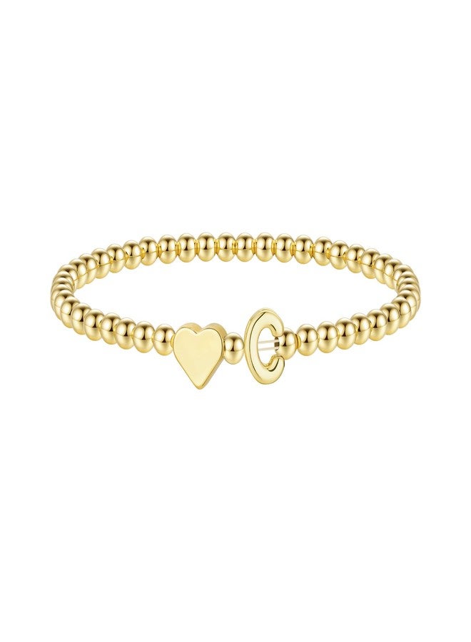 M MOOHAM Friendship Bracelets for Women - Best Friend Birthday Friendship Gifts for Women Gold Initial C Charm Bracelet Sister Birthday Gifts - Image 1