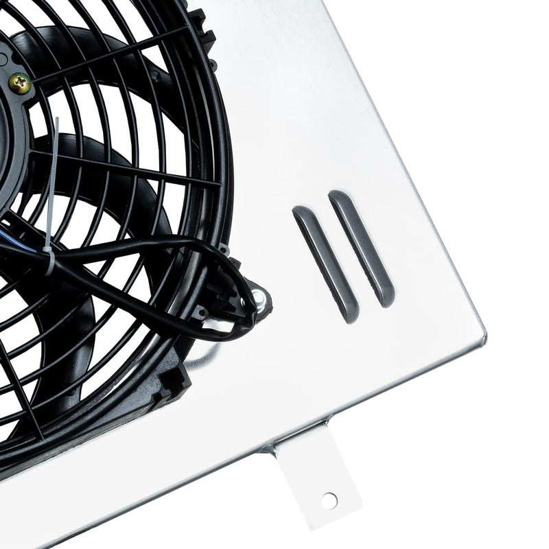 AluKuhler Radiator Shroud with Electric Fan for 1999-2013 Chevy Silverado GMC Sierra 1500 2500 Pickup - Image 3