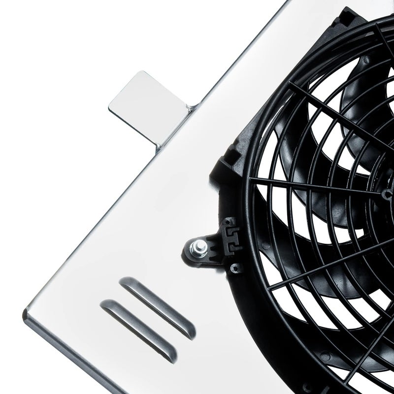AluKuhler Radiator Shroud with Electric Fan for 1999-2013 Chevy Silverado GMC Sierra 1500 2500 Pickup - Image 4