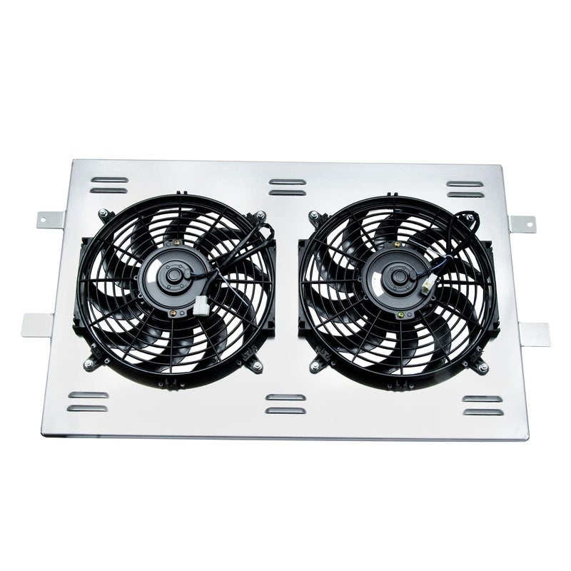 AluKuhler Radiator Shroud with Electric Fan for 1999-2013 Chevy Silverado GMC Sierra 1500 2500 Pickup - Image 2