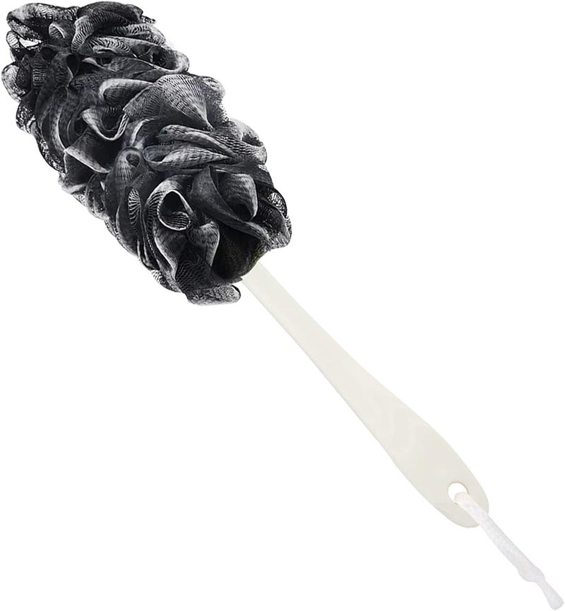 Arswin Back Scrubber for Shower,Loofah Long Handle Bath Body Brush,Soft Nylon Mesh Sponge for Shower,Loofah On a Stick for Men Women,Exfoliating Scrub Cleaning Luffa for Elderly (3Pack-NewMix) - Image 5