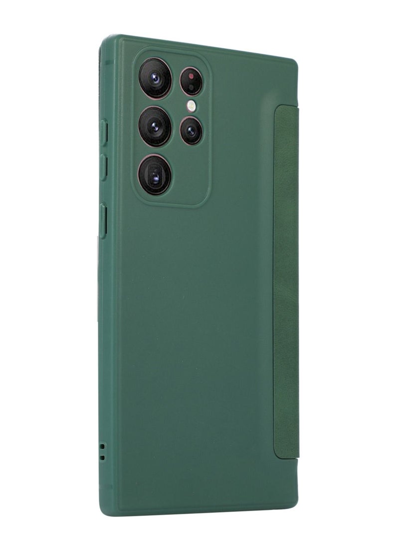 Suteni Flip Cover Card Slots Leather Phone Case for Samsung - Image 2