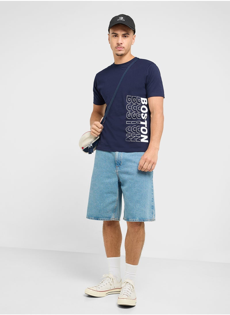 Seventy Five Basics Printed T-Shirt  - Image 4