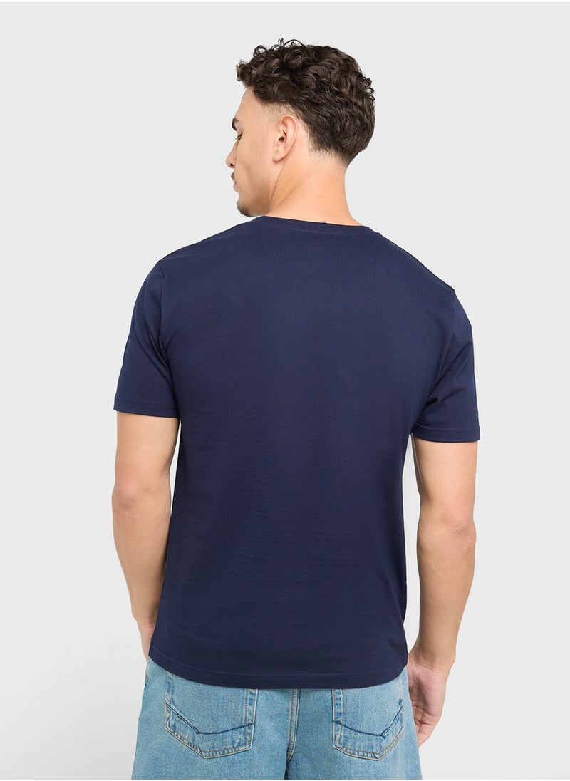 Seventy Five Basics Printed T-Shirt  - Image 2