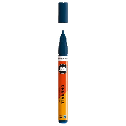 MOLOTOW ONE4ALL Acrylic Paint Marker, 2mm, Petrol, 1 Each (127.219) - Image 1