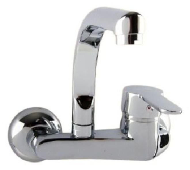 كليفر خلاط حائط مطبخ كليفر مودرن MO102 Z سيلفر