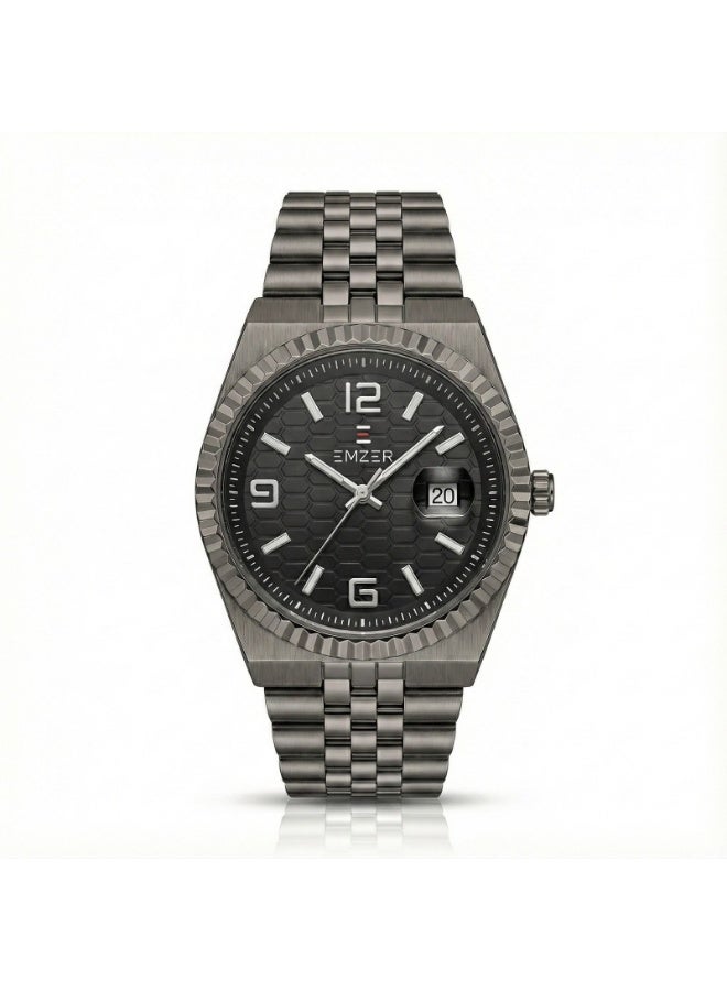 Emzer Men's luxury Land‑Dweller watch