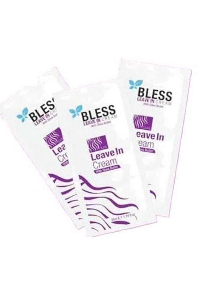 3 pieces Leave in Cream with Shea Butter 35ML
