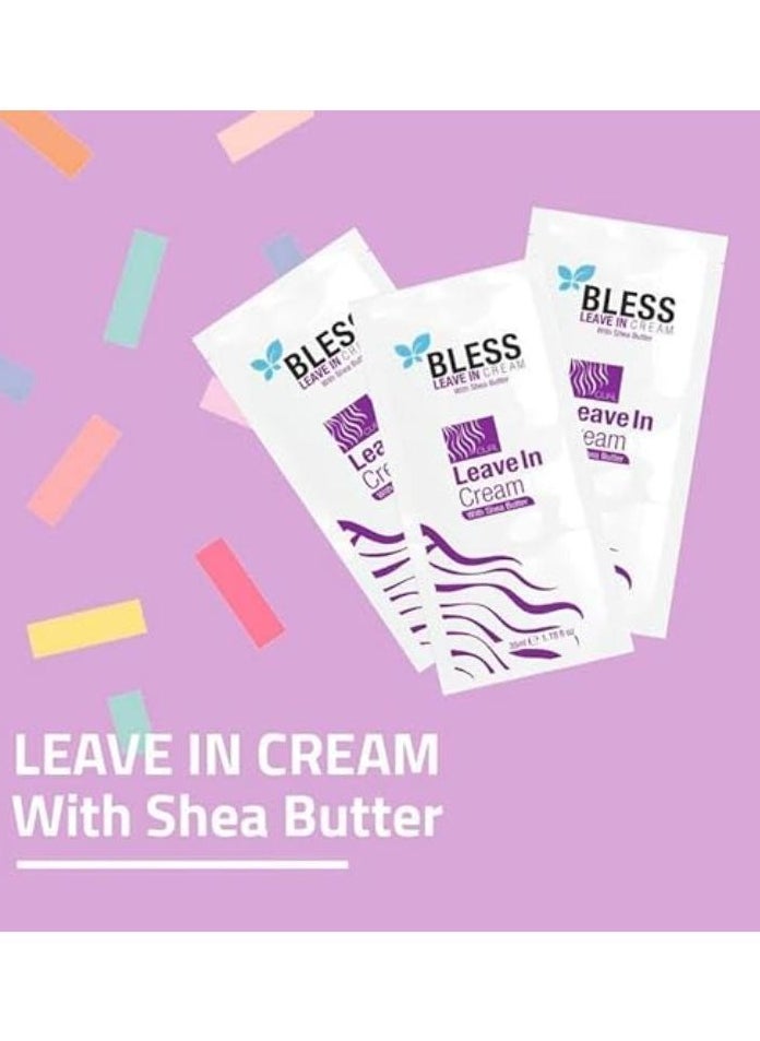 Bless 3 pieces Leave in Cream with Shea Butter 35ML  - Image 2
