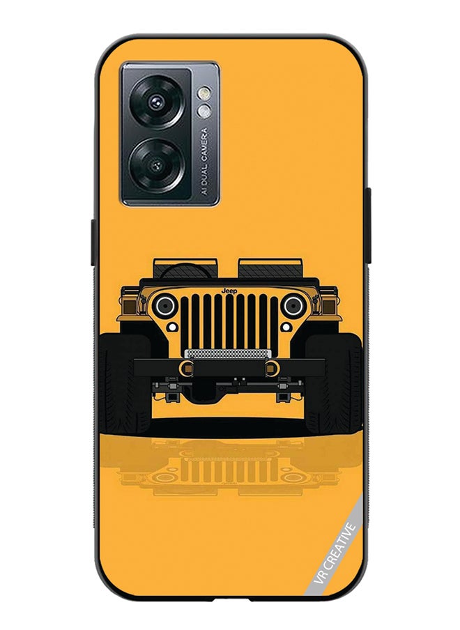 VR CREATIVE Protective Case Cover For Oppo A57 5G Jeep Design Multicolour  - Image 1